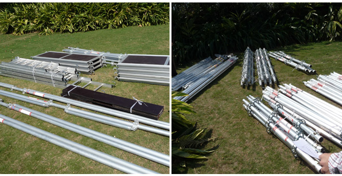 盤扣式鋁合金腳手架