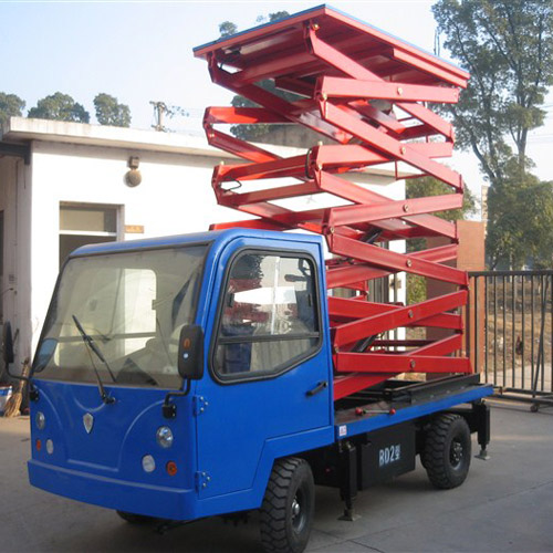 車(chē)載式升降機(jī) 液壓剪叉式升降平臺(tái)