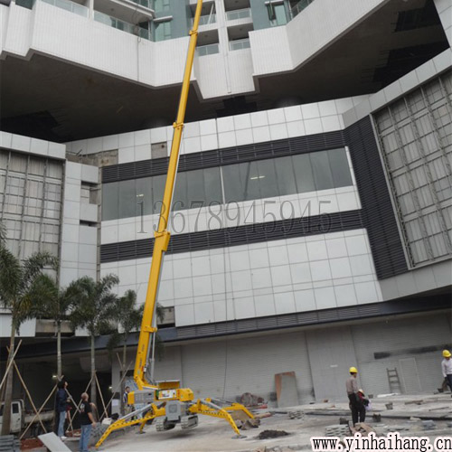 直臂式升降平臺 升降高度在12米的時候