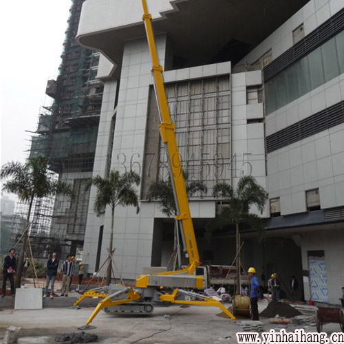直臂式升降平臺 升降到23米