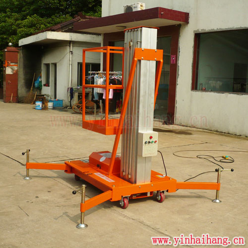 GTWY6-100型號(hào) 單桅柱鋁合金升降機(jī)