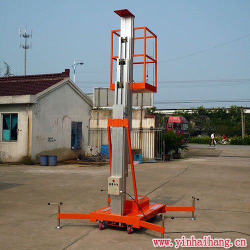 GTWY6-100型號(hào) 單桅柱鋁合金升降機(jī)