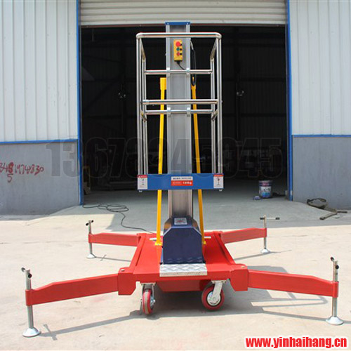 家用簡(jiǎn)易單桅式鋁合金升降機(jī)4